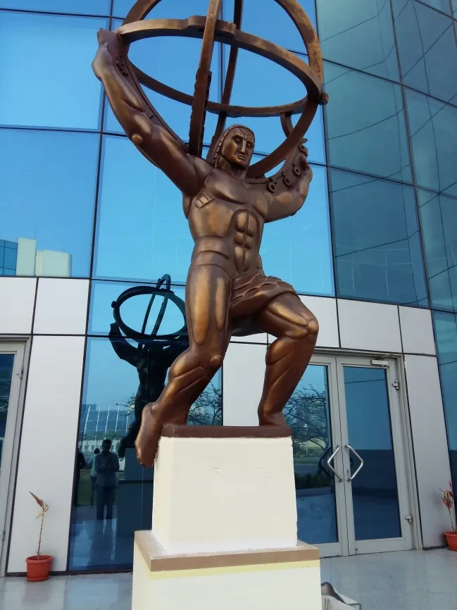 Atlas Statue
